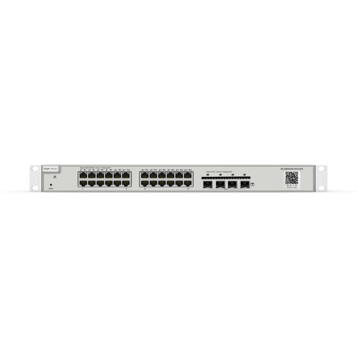 Ruijie RG-NBS5200-24GT4XS Switch Gestionable L3 24xRJ45 Gb 4xSFP+ 10GE Rack Nube