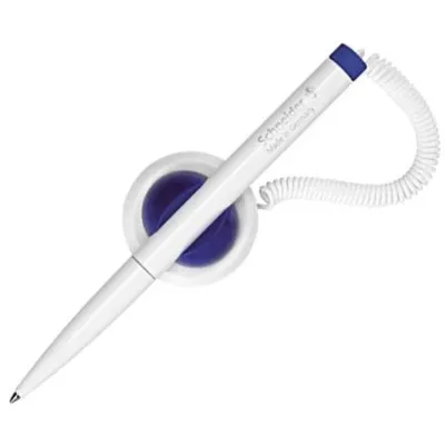 Schneider Bolígrafo Klick-Fix-Pen M Tinta Azul Color Blanco