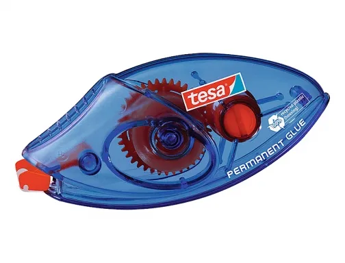 Tesa Rodillo Adhesivo Permanente Desechable 8,40mm x 8,50m Plástico Reciclado