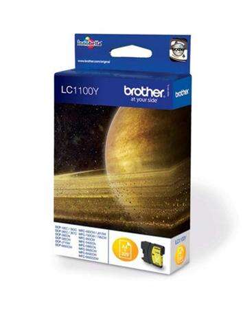 Brother Lc1100 Amarillo Cartucho De Tinta Original - Lc1100Y
