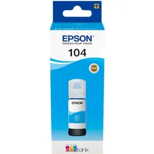 EPSON TINTA BOTE CIAN ECOTANK ET-2710, 2711, 2726, 2815 - Nº 104