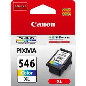 Canon Tinta Tricolor CL 546XL para Impresoras PIXMA MG 2150/3150 y MX 455/525/395