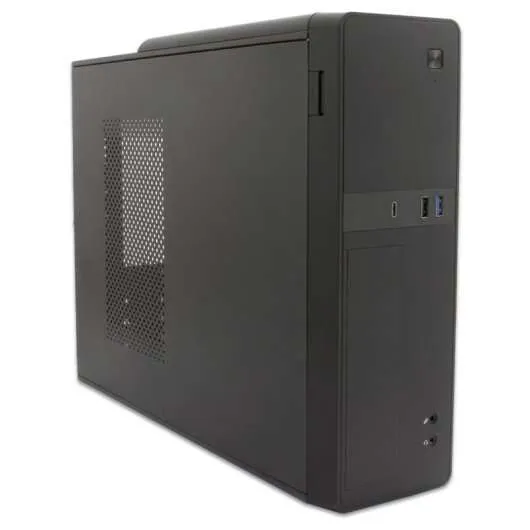 Coolbox T310 Slim MicroATX Negra con Fuente de Alimentación