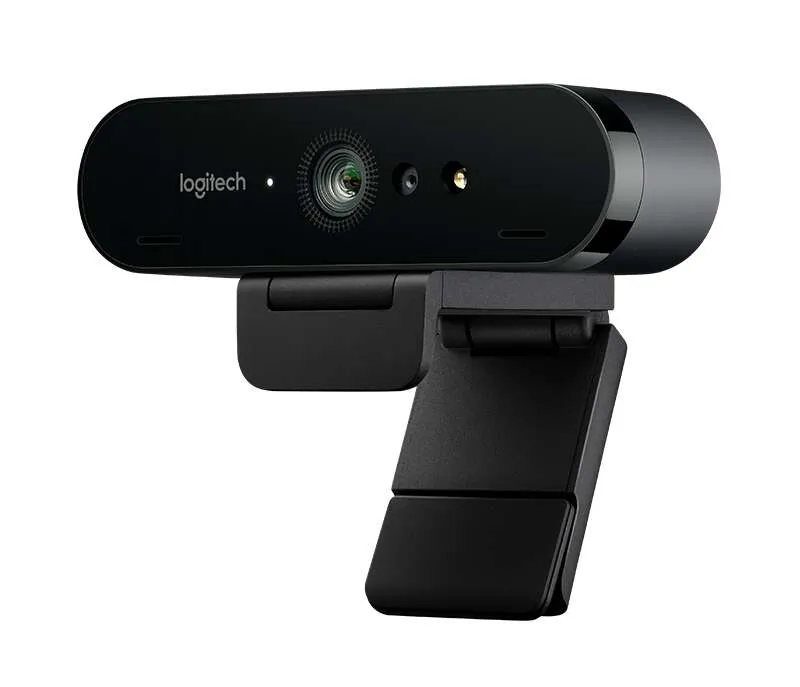 Logitech Brio Webcam 4K Ultra Hd - Hdr - Grabacion 4K - Zoom Digital 5X - Color Negro