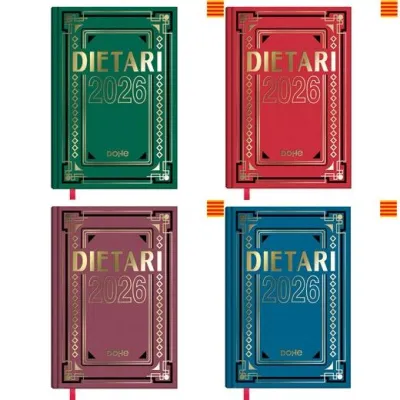 Dohe Dietario Cuarto 15X21cm Cartón Gelttex Surtidos 2026 Catalán