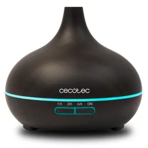 Cecotec Pure Aroma 300 Humidificador Ultrasónico 0,3 L Negro Madera 10 W