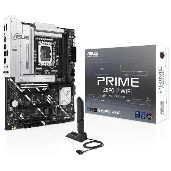 ASUS PRIME Z890-P WIFI Placa Base LGA1851 4xDDR5 8600MHz 1xDP 1xHDMI 1xThunderbolt WIFI 7
