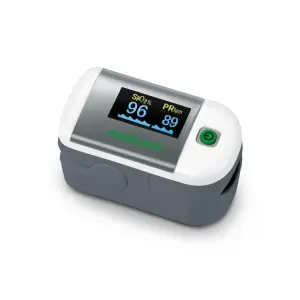Medisana PM100 Pulsioxímetro Digital de Dedo con Pantalla OLED, SpO2 y Frecuencia Cardiaca