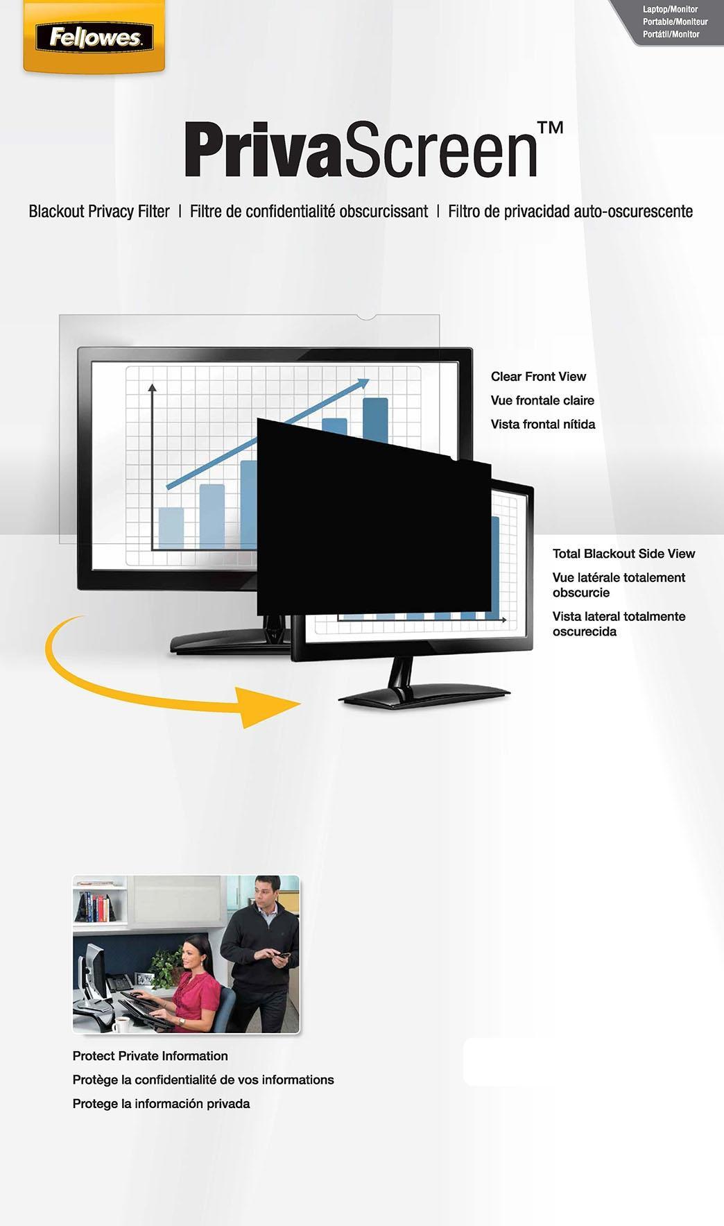 Fellowes Filtro Privascreen Pantalla Panorámica 12.1" - 16:10