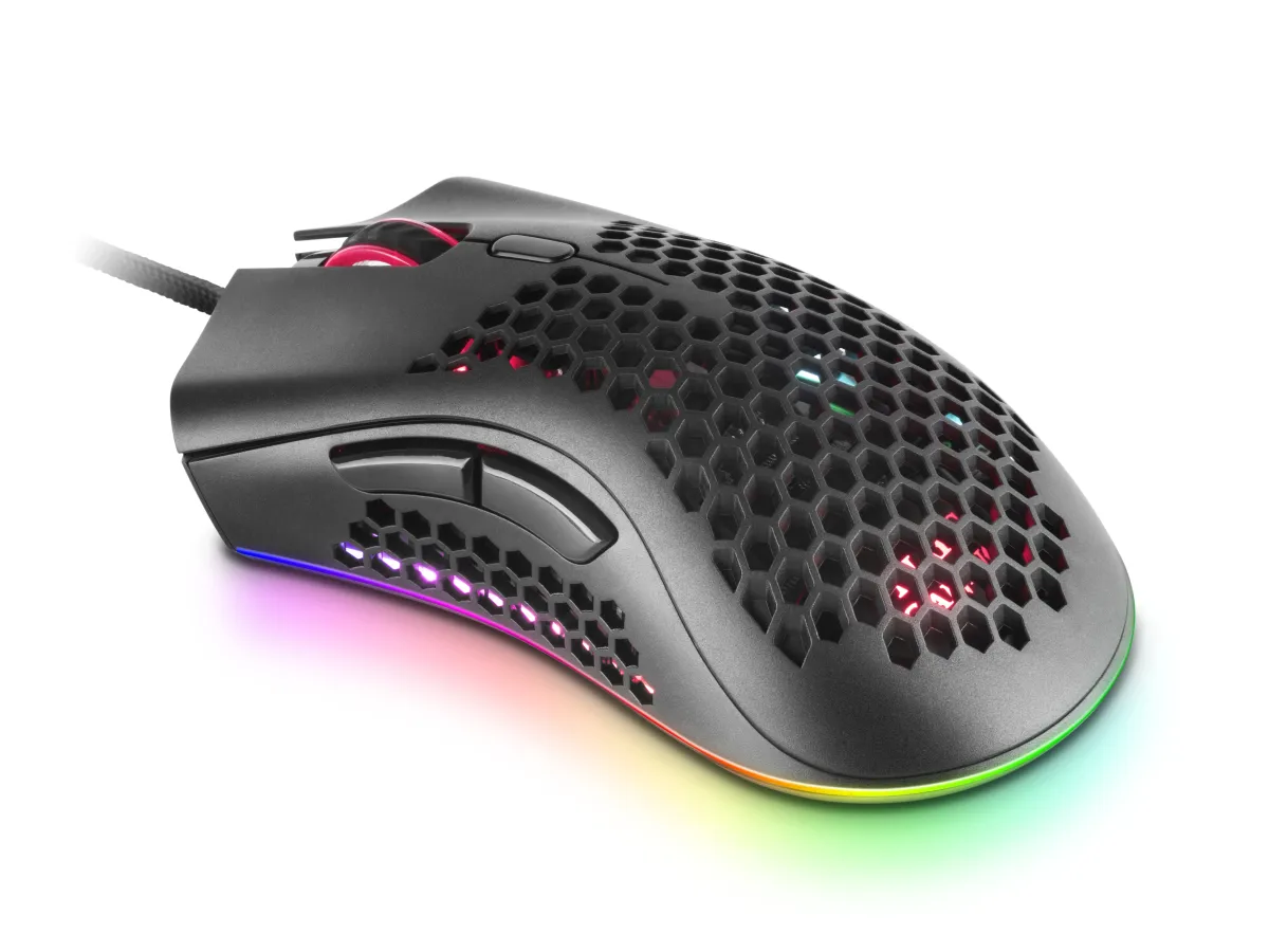 Mars Gaming Mouse Mmex Hive Black Rgb 50-32000 Dpi