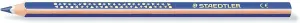 Staedtler Jumbo Noris 128 Lápiz Triangular Color Azul - Mina 4mm - Diseño Ergonómico