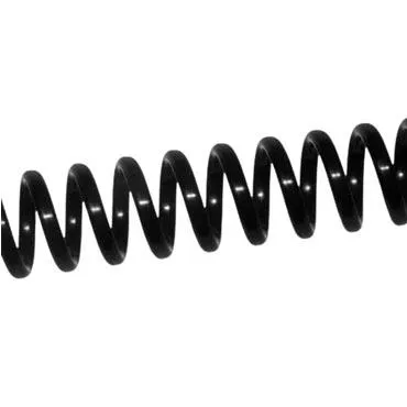 Yosan Espiral Plástico Paso 4:1 56 24Mm Negro Pack 50 Ud