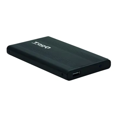 Caja Externa 2.5" Usb 2.0 Tooq Tqe-2510B 2,5" Para Hd De Hasta 9,5 Sata Usb 2.0 Negra