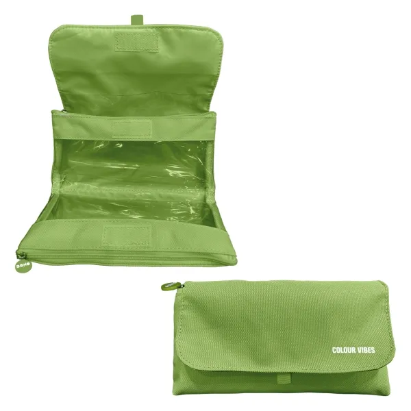 Dohe Colour Vibes Portatodo Doble con Solapa y Bolsillo Interior - 22x11x6cm - Color Lima