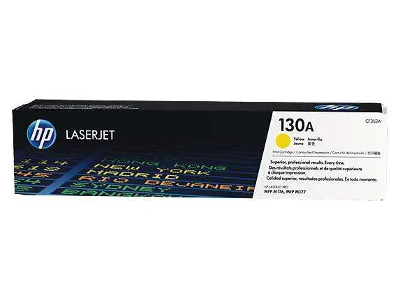 HP Tóner Amarillo LaserJet Pro 130A para M176, M177, 176FN, 177FW