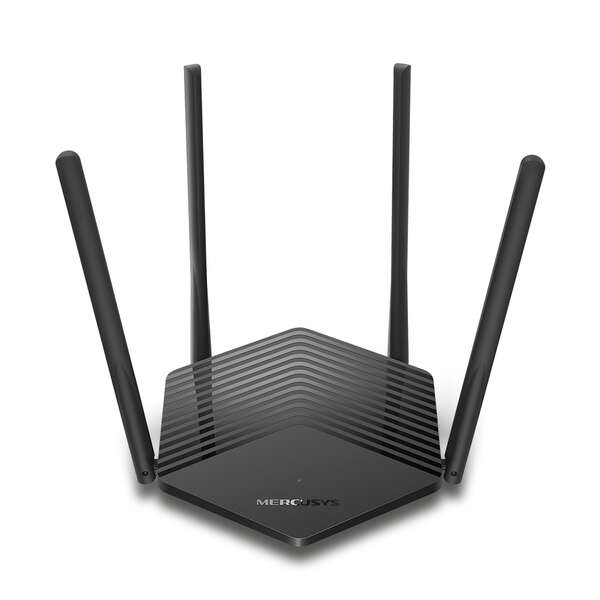 Mercusys Mr60X Router Inalambrico Wifi 6 Doble Banda - 3 Puertos 10/100/1000Mbps - 4 Antenas 5Dbi
