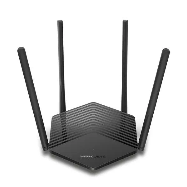Mercusys Mr60X Router Inalambrico Wifi 6 Doble Banda - 3 Puertos 10/100/1000Mbps - 4 Antenas 5Dbi