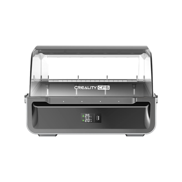 Creality Cfs Sistema De Gestion De Filamentos - Capacidad Para 4 Rollos - Almacenamiento De Filamentos A Prueba De Humedad - Deteccion Automatica De Agotamiento