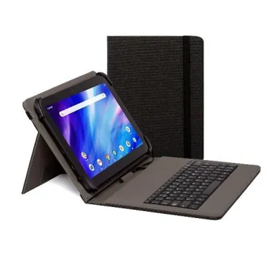 Nilox Funda Tablet 9,7" a 10,5" con Teclado USB Negro