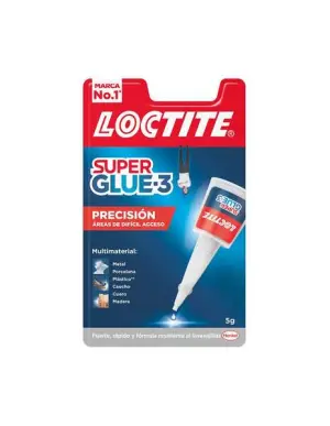 Loctite Pegamento Universal Instantáneo 5gr - Máxima Resistencia