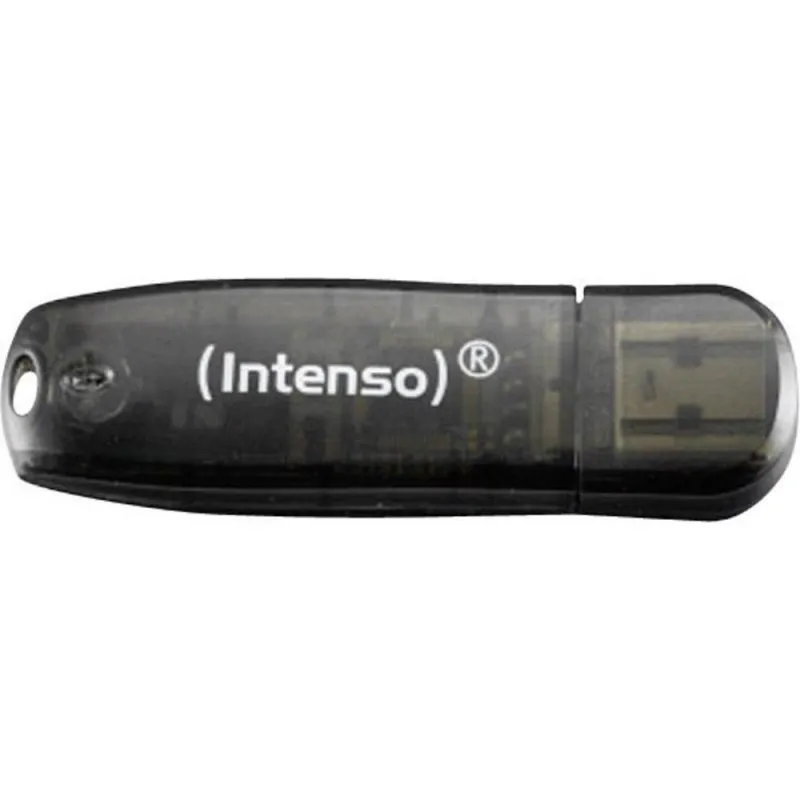 Intenso 3502470 Lápiz Usb 2.0 Rainbow 16Gb Negro