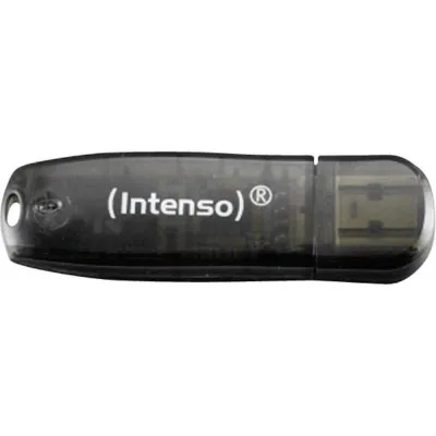 Intenso Lápiz USB 2.0 Rainbow 16GB Negro