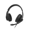 HAMA HS-USB300 V2 Auriculares Estéreo USB 2m Negro