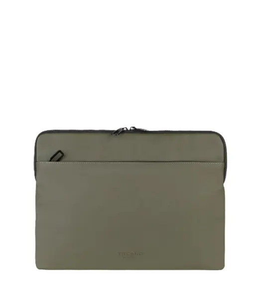Tucano Gommo Sleeve Funda Portátil 15,6" Impermeable Verde con Bolsillo para Accesorios