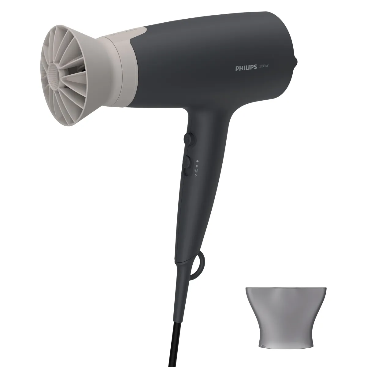 Philips Secador De Pelo BHD351/10 3000 Series 2100W ThermoProtect Negro
