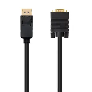 Nanocable Cable Conversor DisplayPort Macho a VGA Macho 2m Negro