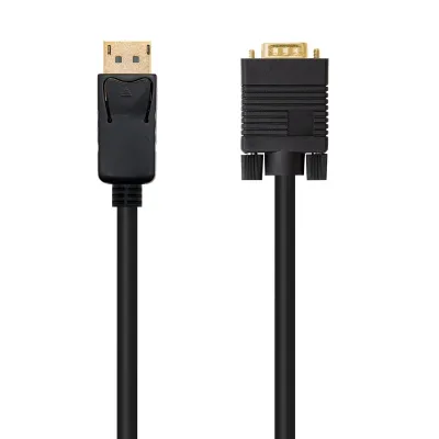 Nanocable Cable Conversor DisplayPort Macho a VGA Macho 2m Negro