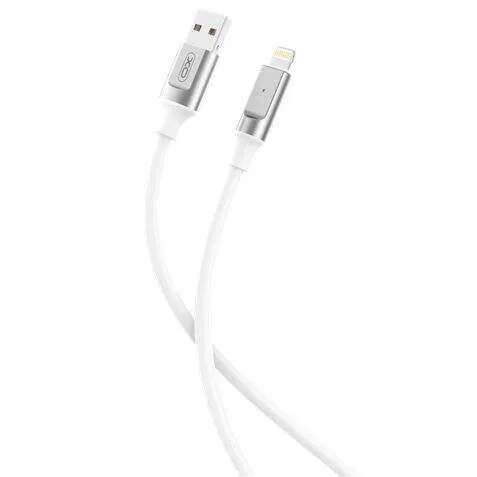 XO Cable USB Lightning Carga Rápida 6A 1m Color Blanco