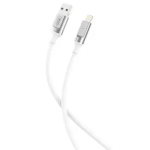 XO Cable USB Lightning Carga Rápida 6A 1m Color Blanco