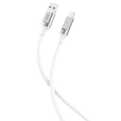 XO Cable USB Lightning Carga Rápida 6A 1m Color Blanco