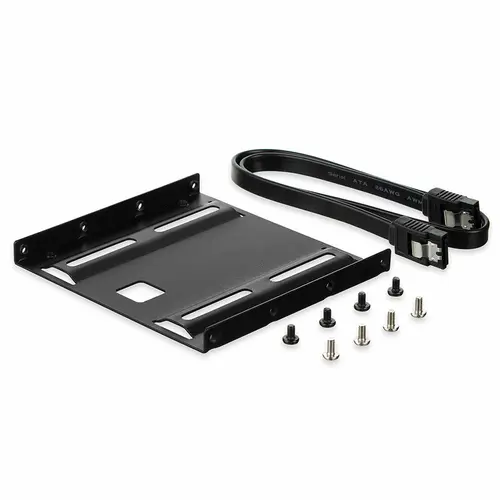 Ewent Adaptador de Montaje para Disco Duro HDD/SSD de 2.5" a 3.5" con Cable SATA 50cm