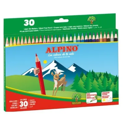 Alpino Lápices De Colores 175mm Estuche 30 Unidades Surtidos