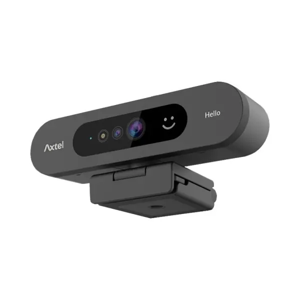 Axtel Ax-Fhd Webcam Usb - 1080P - Plug & Play - Auto Focus - Reconocimiento Facial