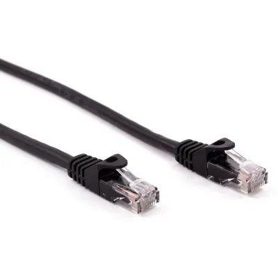 Nilox Cable Red Latiguillo Rj45 Cat.6 Utp Negro, 1.0 M