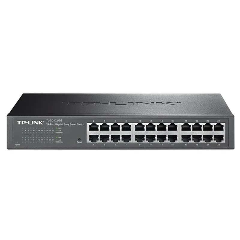 TP-LINK SG1024DE Switch Semigestiónable 24 Puertos Giga Metal 19" Rack