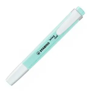 Stabilo Marcador Fluorescente Swing Cool Pastel Azul Nublado Caja 10 Unidades