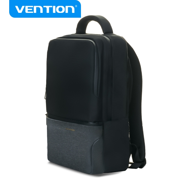 Vention Mochila Impermeable Para Portatil - Tejido Oxford - Compartimento 15.6" - Color Negro