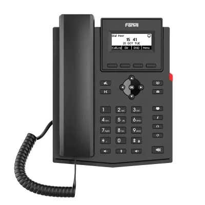 Fanvil X301G SIP Phone, 2 Líneas, Gigabit, Sin PSU
