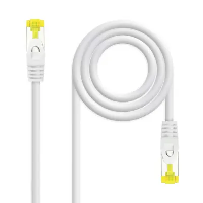 Nanocable Cable de Red RJ45 LSZH Cat.6a S/FTP AWG26 1m Blanco