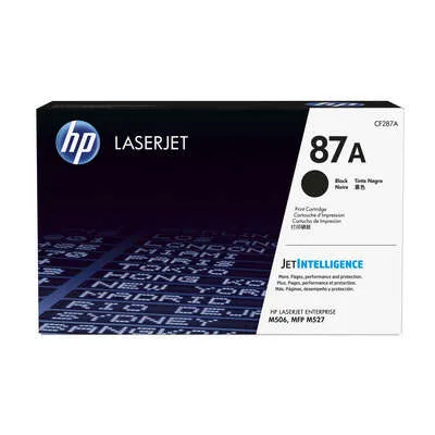 HP CF287A Cartucho de Tóner Negro Original 87A