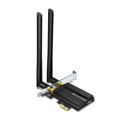 TP-Link Archer TX50E Adaptador PCIe AXE3000 Wi-Fi 6E Bluetooth 5.0 con 2 Antenas