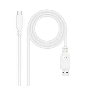 Nanocable Cable USB 2.0 3A USB-C a USB-C 1.5M Blanco