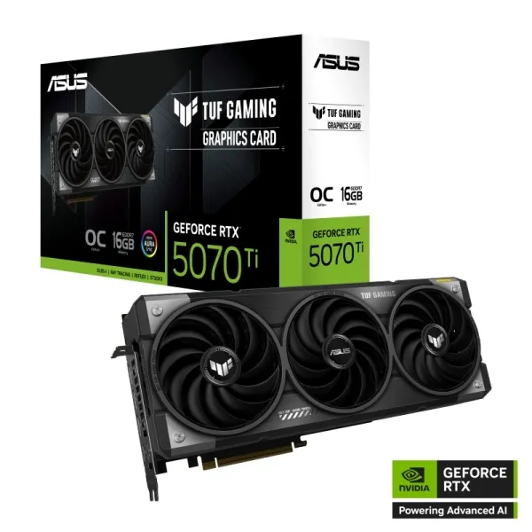 Asus Tuf Geforce Gaming Rtx5070Ti-O16G Tarjeta Grafica 16Gb Gddr7 Oc Edition