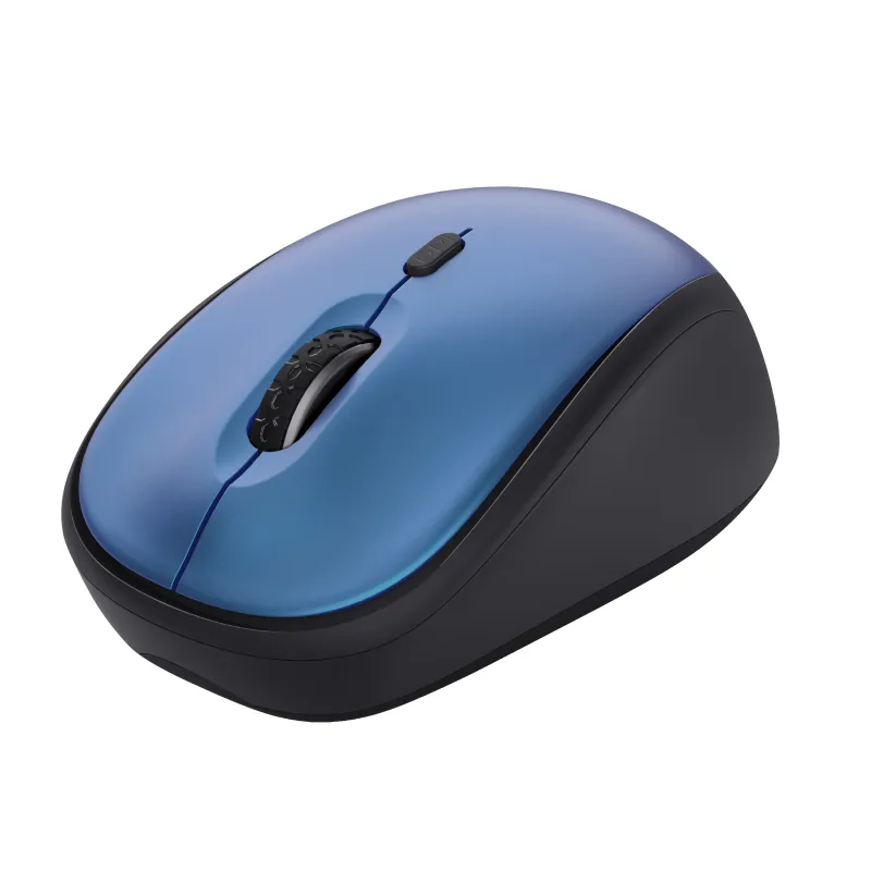 Mouse Trust Wireless Yvi+ Eco Azul 1600Dpi Ajustable
