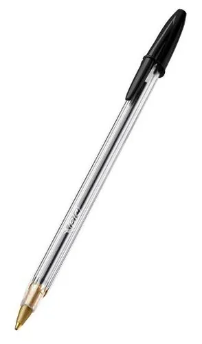 Bic Bolígrafo Cristal Large Negro Caja 50 Ud