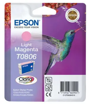 Epson T0806 Cartucho de Tinta Original Magenta Light